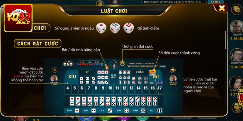 Lý do bạn nên trải nghiệm game Sicbo thú vị